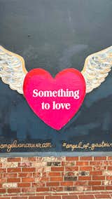 Winged Heart on Gastown wall